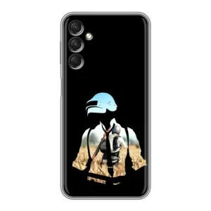 Чохол з картинкою "Герой Pubg" на Samsung Galaxy A24 (Пубг мен)