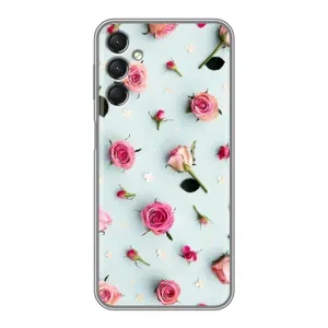 Чохли з принтом Троянд для Samsung Galaxy A24 (Різні квіти)