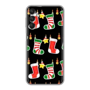 Силіконовий бампер на різдво для Samsung Galaxy A24 (Різдвяні подарунки)