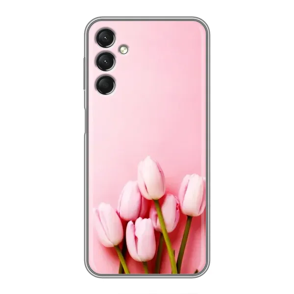 Чехол с рисунком «Розовые тюльпаны» для Samsung Galaxy A24 Чехол с рисунком «Розовые тюльпаны» для Samsung Galaxy A24