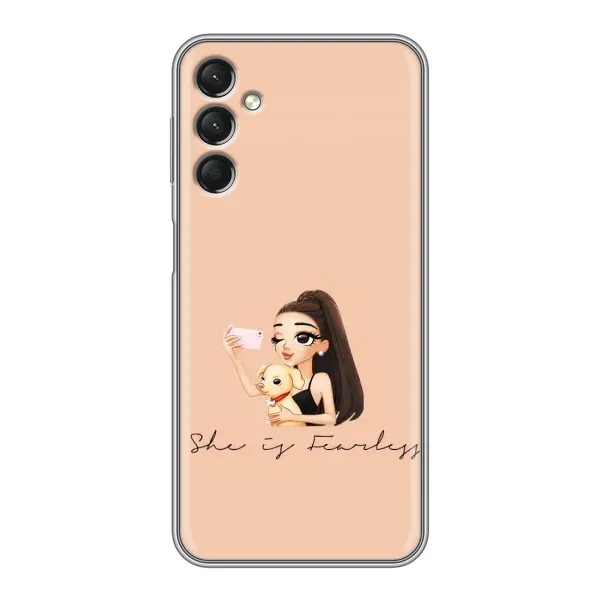 Чехол с рисунком «С собакой» для Samsung Galaxy A24 Чехол с рисунком «С собакой» для Samsung Galaxy A24