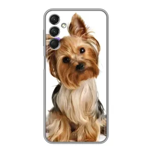 Чехол (ТПУ) Милые собачки для Samsung Galaxy A24 (Собака Терьер)