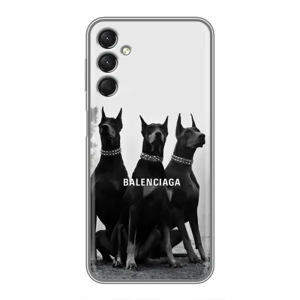 Чехол с рисунком «Три добермана» для Samsung Galaxy A24 Чехол с рисунком «Три добермана» для Samsung Galaxy A24