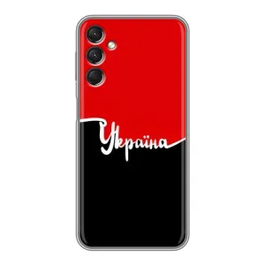 Чехлы УПА (Красно-Чёрный) на Samsung Galaxy A24 (Украина УПА)