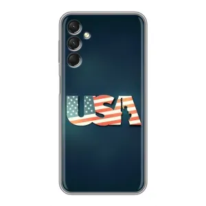 Чохол Прапор USA для Samsung Galaxy A24 (USA)
