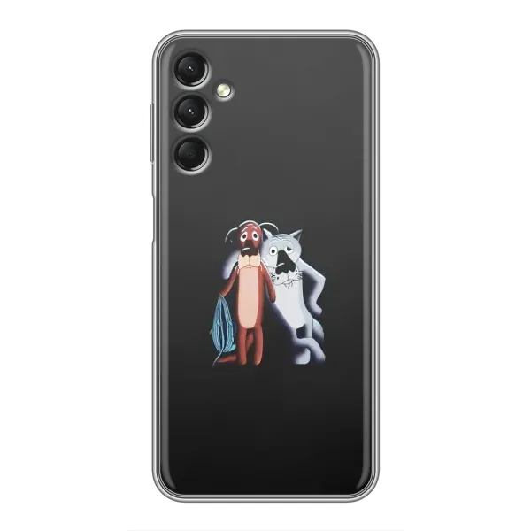 Чехол с рисунком «Шо, опять» для Samsung Galaxy A24