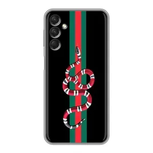 Чехлы Бренд GUCCI для Samsung Galaxy A24 (Змей Гуччи)