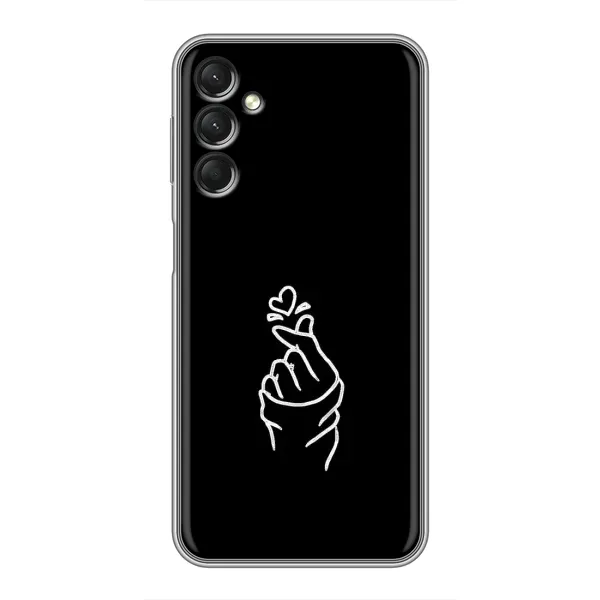 Чехол с рисунком «Знак Сердечка» для Samsung Galaxy A24 Чехол с рисунком «Знак Сердечка» для Samsung Galaxy A24