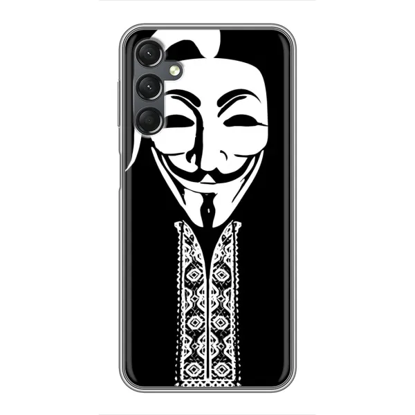 Чехол с рисунком «Анонимус» для Samsung Galaxy A25 (A256) Чехол с рисунком «Анонимус» для Samsung Galaxy A25 (A256)