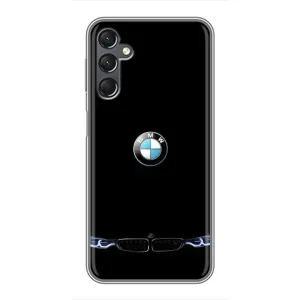 Силіконовий бампер з картинкою машини на Samsung Galaxy A25 (A256) (Чорний BMW)