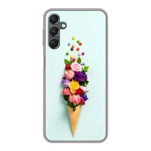 Чохли з тематикою "КВІТИ" на Samsung Galaxy A25 (A256) (Квітка-морозиво)
