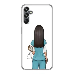 Силиконовый бампер (Работники) на Samsung Galaxy A25 (A256) (Доктор)