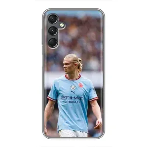Чехлы с принтом для Samsung Galaxy A25 (A256) Футболист (Эрлинг Холанд)