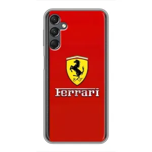 Силіконовий бампер з картинкою машини на Samsung Galaxy A25 (A256) (Ferrari Logo)