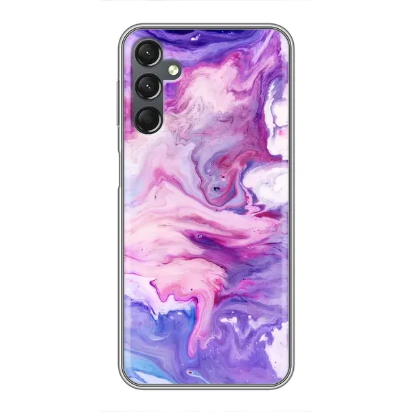 Чехол с рисунком «Фиолетовый мрамор» для Samsung Galaxy A25 (A256) Чехол с рисунком «Фиолетовый мрамор» для Samsung Galaxy A25 (A256)