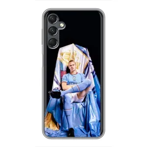 Чехлы с принтом для Samsung Galaxy A25 (A256) Футболист (футболист Холанн)