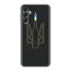 Чехол с картинкой (Патриотический ГЕРБ) на Samsung Galaxy A25 (A256) (Герб - Молотова)