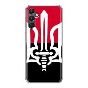 Чохли УПА (Червоно-Чорний) на Samsung Galaxy A25 (A256) (Герб України)