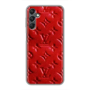 Текстурний Чохол Louis Vuitton для Самсунг Галаксі А25 (А256) (Червоний ЛВ)
