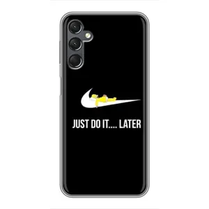Силіконовый Чохол на Samsung Galaxy A25 (A256) з картинкою НАЙК (Later)