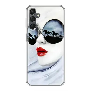 Чохол з картинкою Модні Дівчата Samsung Galaxy A25 (A256) (Любителька коней)