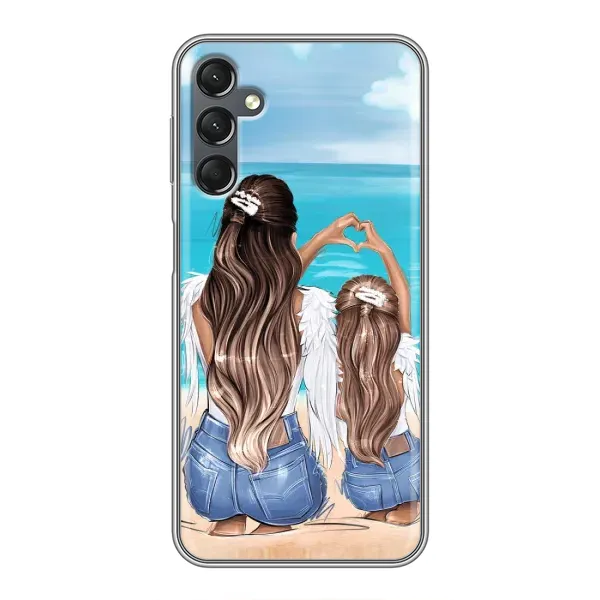Чехол с рисунком «Мама и дочь» для Samsung Galaxy A25 (A256) Чехол с рисунком «Мама и дочь» для Samsung Galaxy A25 (A256)