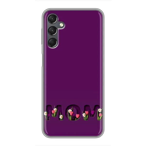 Чехол с рисунком «Мама с цветами» для Samsung Galaxy A25 (A256)