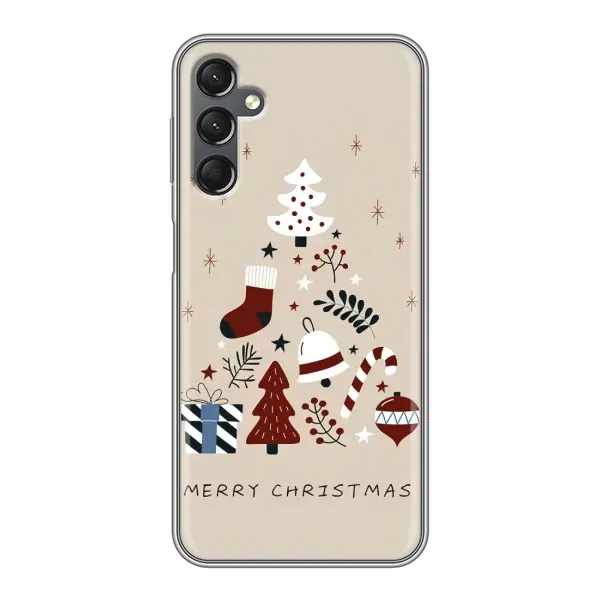 Чехол с рисунком «Merry Christmas» для Samsung Galaxy A25 (A256) Чехол с рисунком «Merry Christmas» для Samsung Galaxy A25 (A256)