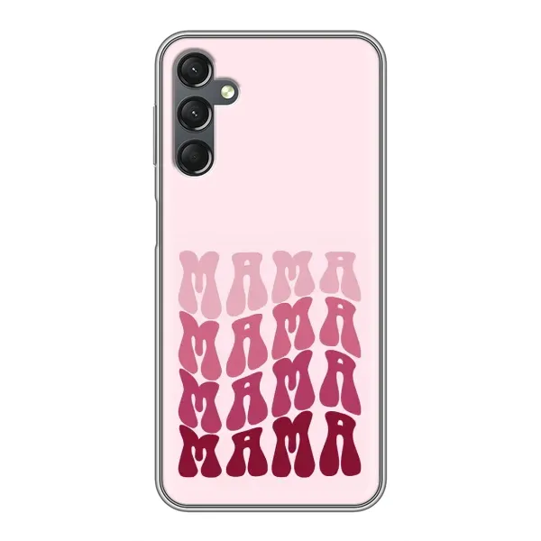 Чехол с рисунком «Надпись мама» для Samsung Galaxy A25 (A256)