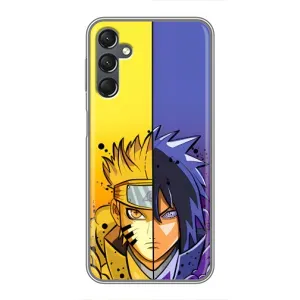 Купить Чехлы на телефон с принтом Anime для Samsung Galaxy A25 (A256) (Naruto Vs Sasuke)