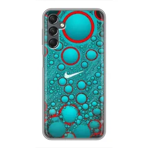 Силіконовый Чохол на Samsung Galaxy A25 (A256) з картинкою НАЙК (Найк зелений)