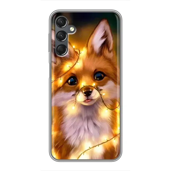 Чехол с рисунком «Новогодний лисенок» для Samsung Galaxy A25 (A256) Чехол с рисунком «Новогодний лисенок» для Samsung Galaxy A25 (A256)