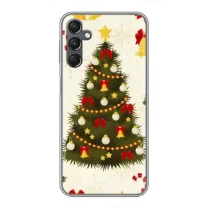 Чохол новорічна ялинка на Samsung Galaxy A25 (A256) (Новорічний принт)