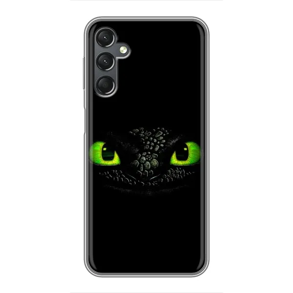 Чехол с рисунком «Глаза Беззубика» для Samsung Galaxy A25 (A256) Чехол с рисунком «Глаза Беззубика» для Samsung Galaxy A25 (A256)