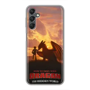 Чехол дракон Беззубик для Samsung Galaxy A25 (A256) (Постер Беззубика)