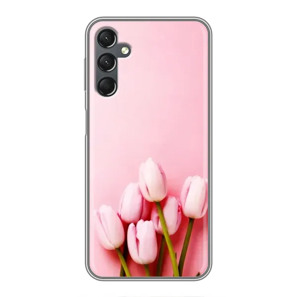 Чехол с рисунком «Розовые тюльпаны» для Samsung Galaxy A25 (A256) Чехол с рисунком «Розовые тюльпаны» для Samsung Galaxy A25 (A256)