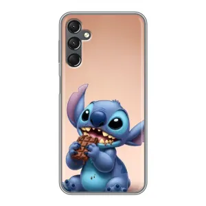 Чехол с рисунком Стич для Samsung Galaxy A25 (A256) (Стич с шоколадом)