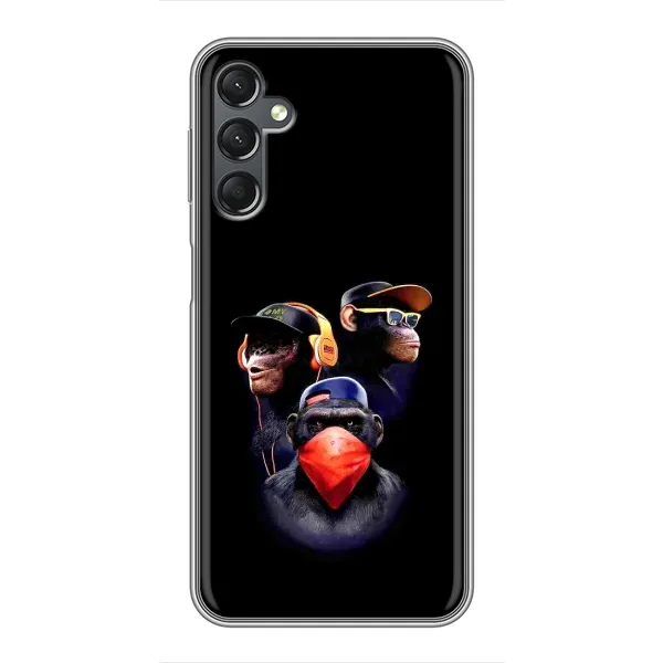 Чехол с рисунком «Три обезьяны» для Samsung Galaxy A25 (A256) Чехол с рисунком «Три обезьяны» для Samsung Galaxy A25 (A256)