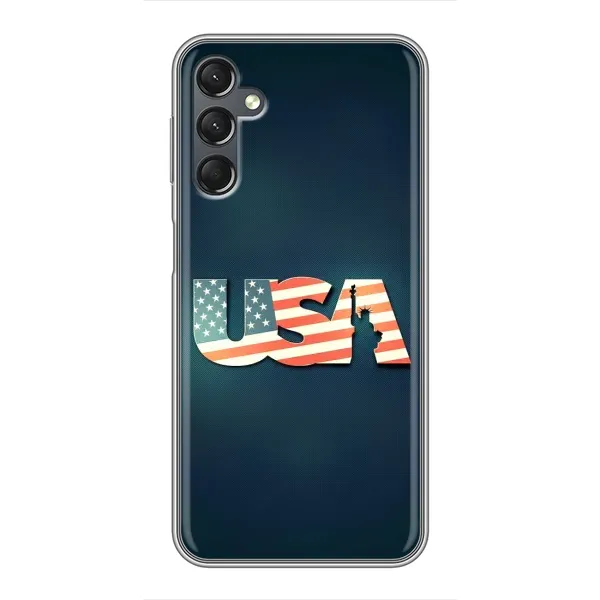 Чохол з малюнком «USA» для Samsung Galaxy A25 (A256) Чохол з малюнком «USA» для Samsung Galaxy A25 (A256)