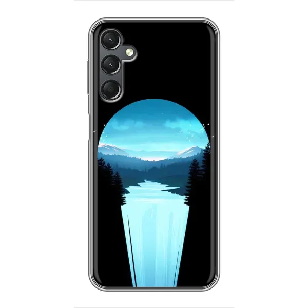 Чохол з малюнком «Синій Водоспад» для Samsung Galaxy A25 (A256) Чохол з малюнком «Синій Водоспад» для Samsung Galaxy A25 (A256)
