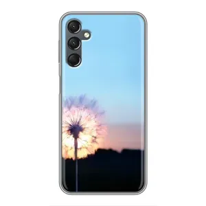 Силіконовий Чохол з кульбабками на Samsung Galaxy A25 (A256) (Захід з кульбабкою)