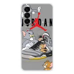Силиконовый Чехол Nike Air Jordan на Гелекси А26 5Джи (Air Jordan)