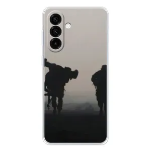 Чехлы на военную тематику для Samsung Galaxy A26 5G (Бой солдат)