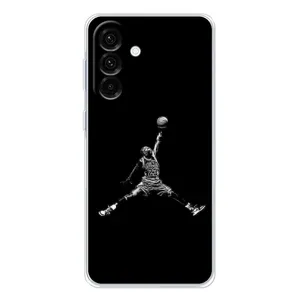 Силиконовый Чехол Nike Air Jordan на Гелекси А26 5Джи (Джордан)