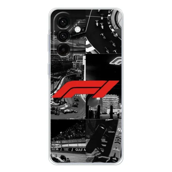Чехол с рисунком «Коллаж Формула 1» для Samsung Galaxy A26 5G Чехол с рисунком «Коллаж Формула 1» для Samsung Galaxy A26 5G