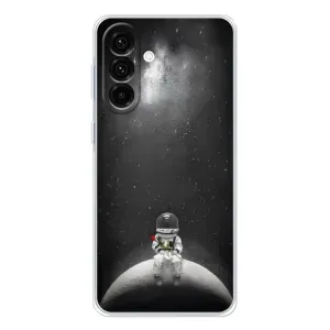 Силіконовый Чохол з принтом "Космонавти" на Samsung Galaxy A26 5G (Космонавт романтик)