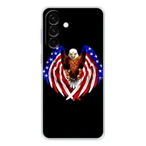Чохол Прапор USA для Samsung Galaxy A26 5G (Крила США)