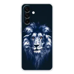 Чохол з картинкою на Samsung Galaxy A26 5G (Лев – синій)