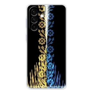 Силиконовый Чехол на Samsung Galaxy A26 5G (Патриотическая вышиванка)