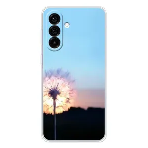 Силіконовий Чохол з кульбабками на Samsung Galaxy A26 5G (Захід з кульбабкою)